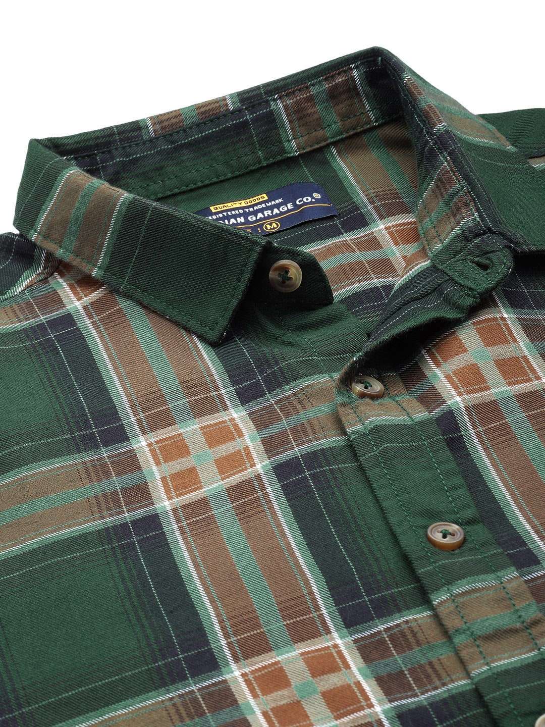 Shop Men's Checked Regular Fit Shirt Online.