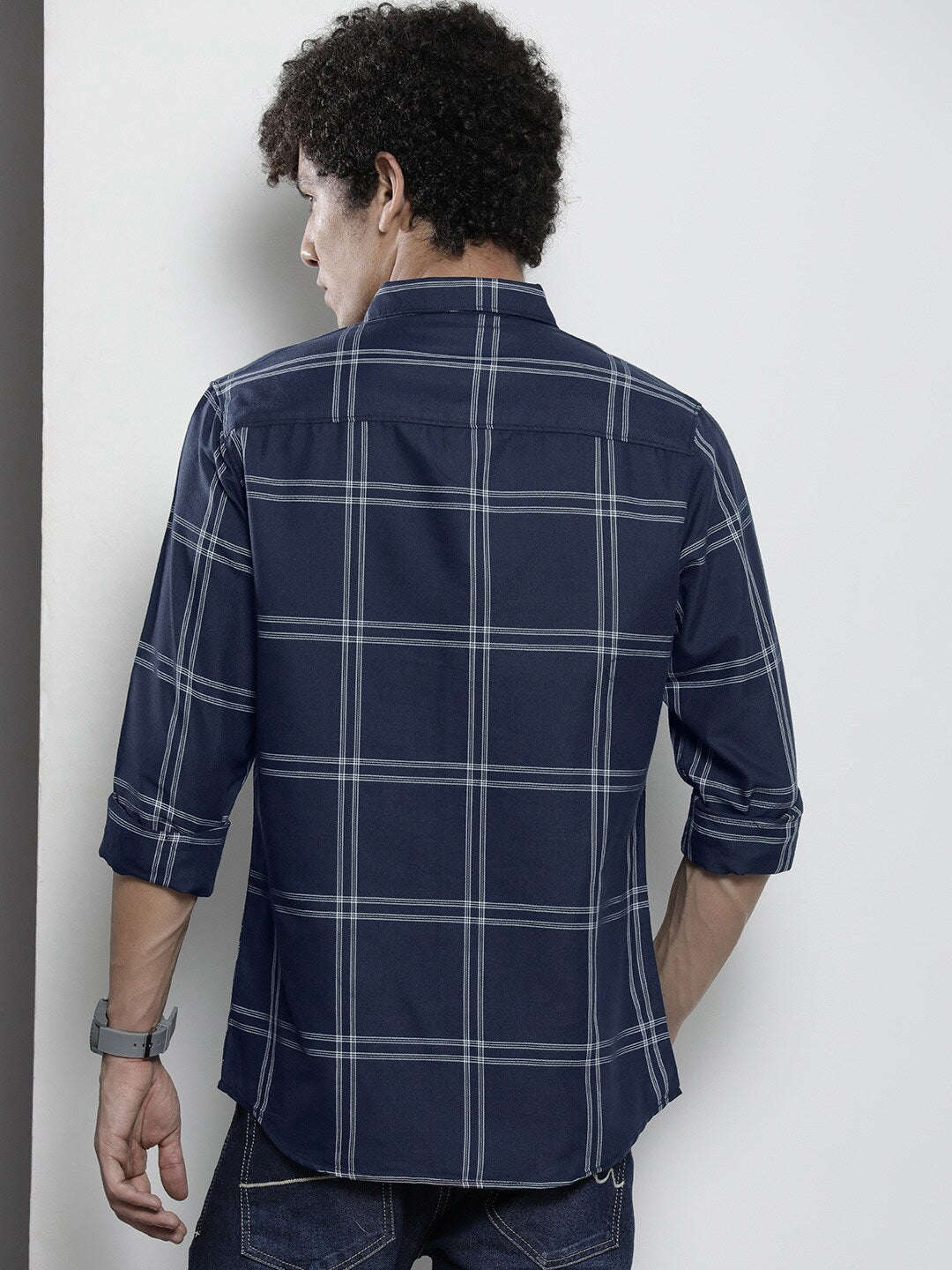 Shop Men Checkered Shirt Online.