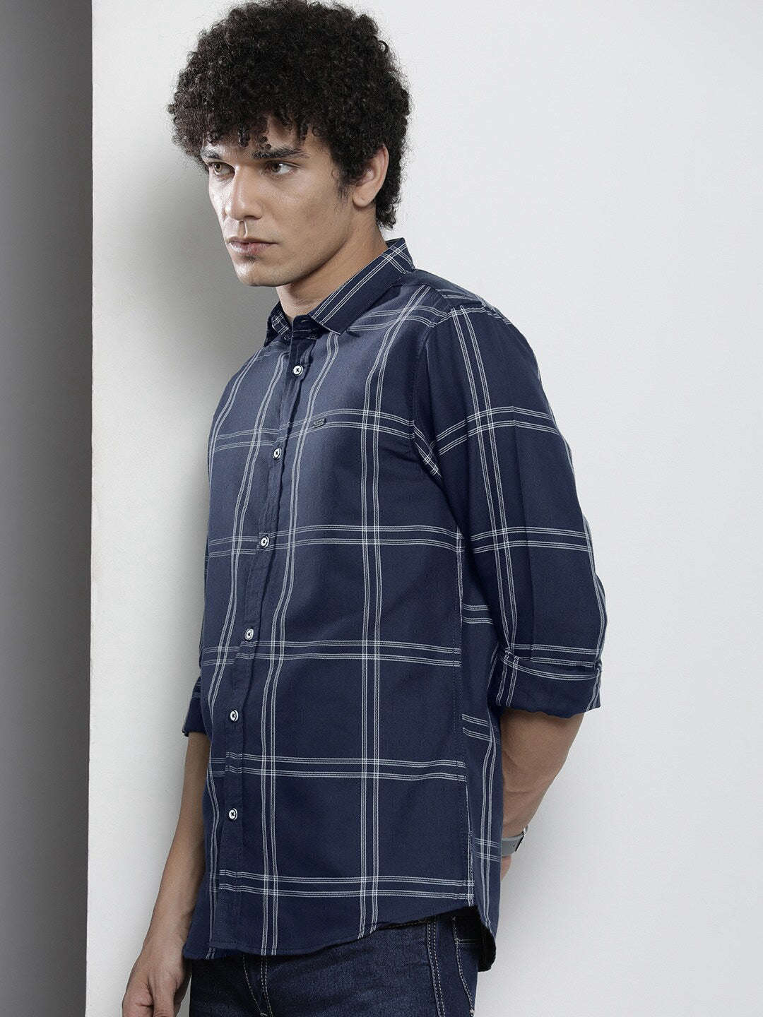 Shop Men Checkered Shirt Online.