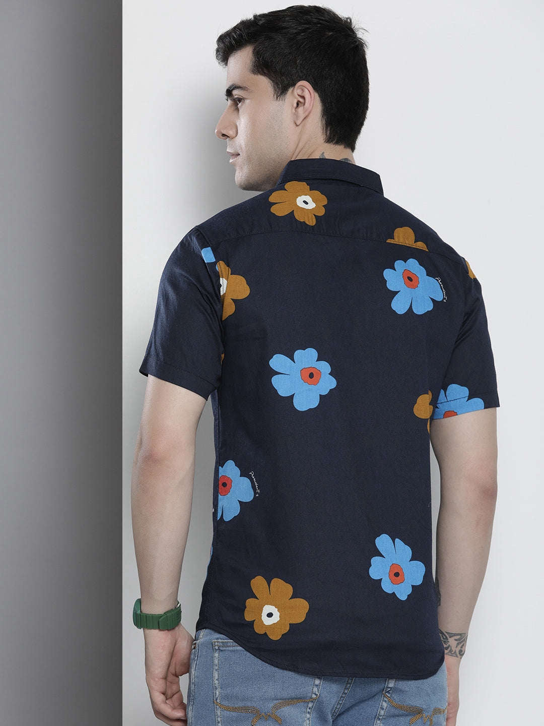 Shop Men Floral Printed Shirt Online.