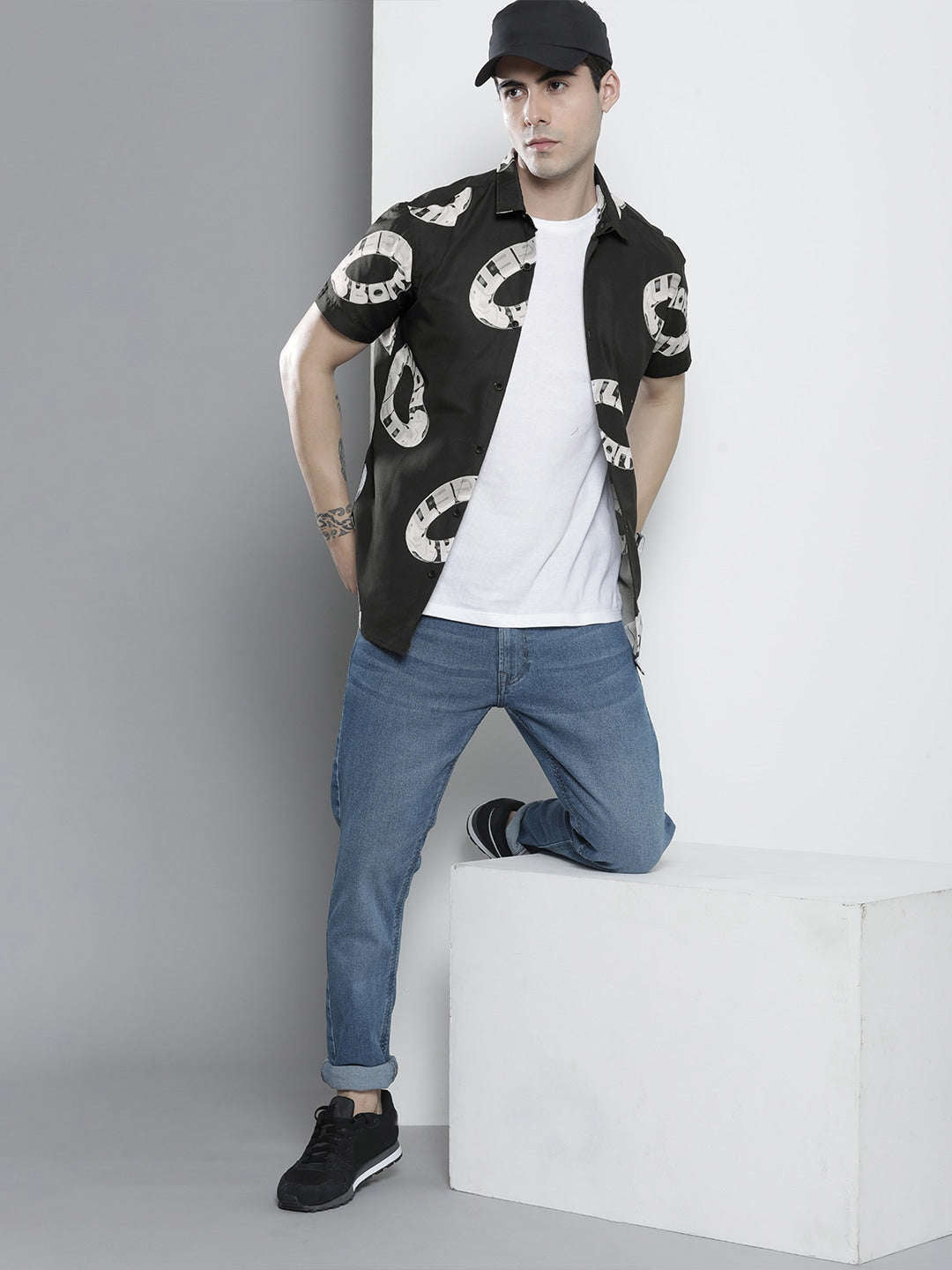 Shop Men Printed Shirt Online.