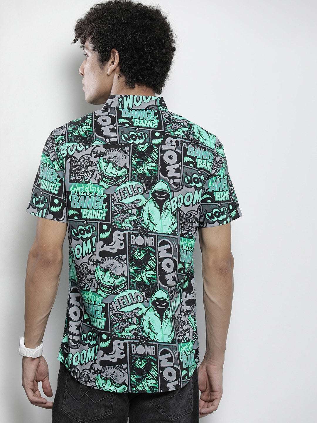 Shop Men Printed Shirt Online.