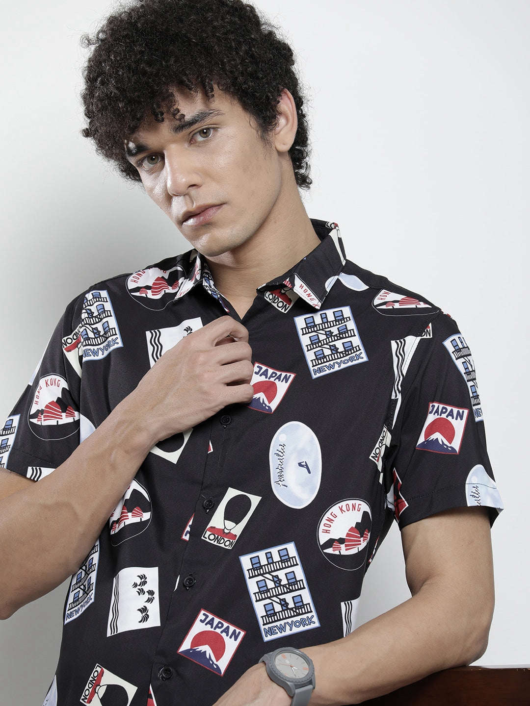 Shop Men Printed Shirt Online.