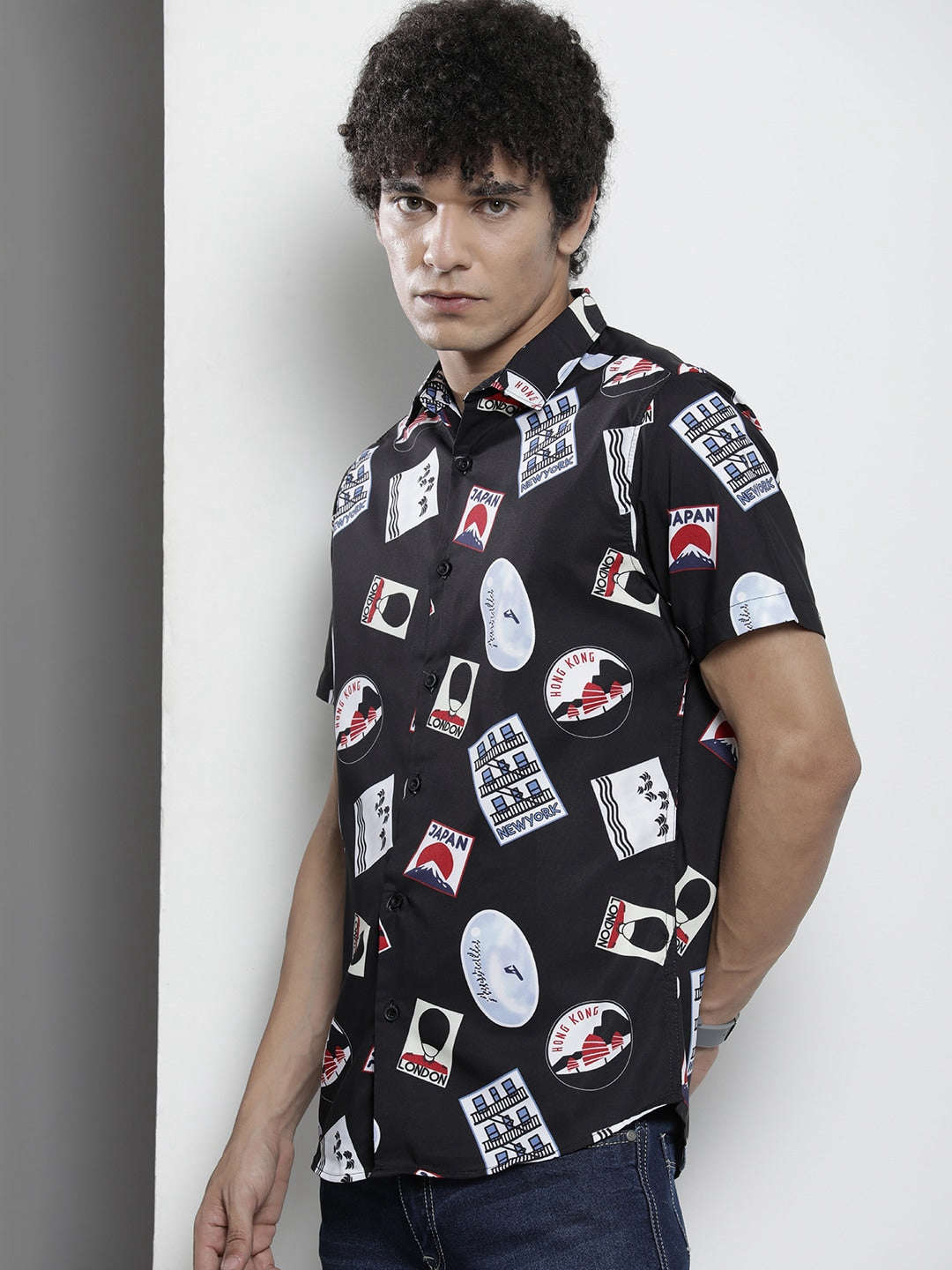 Shop Men Printed Shirt Online.