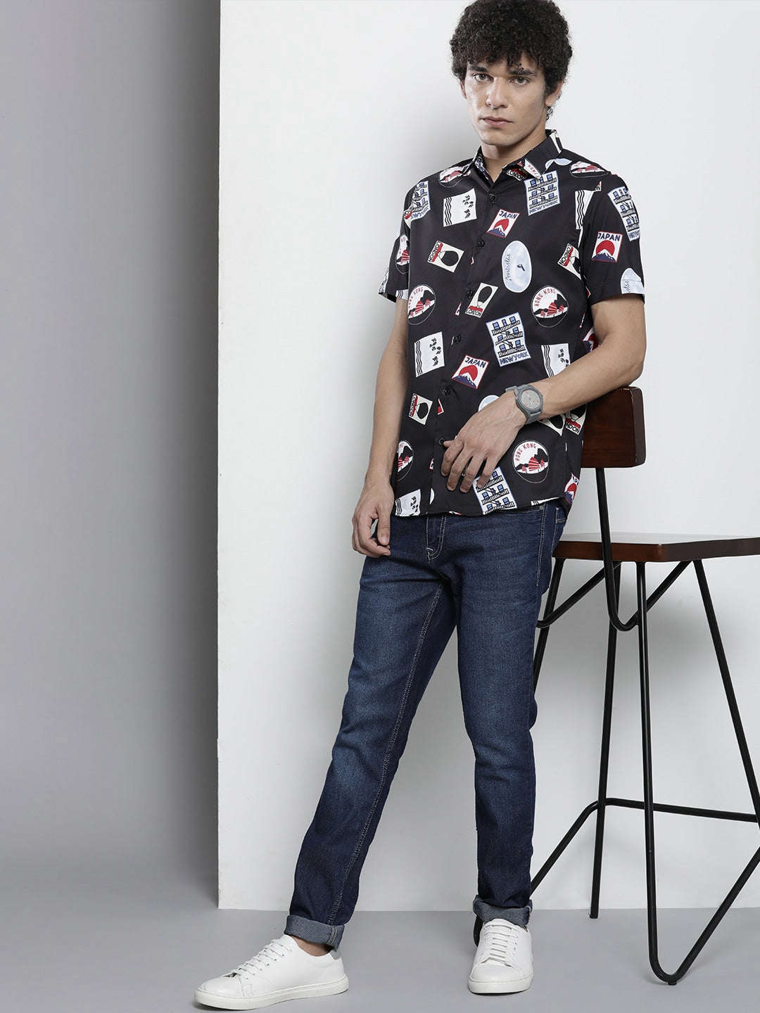 Shop Men Printed Shirt Online.