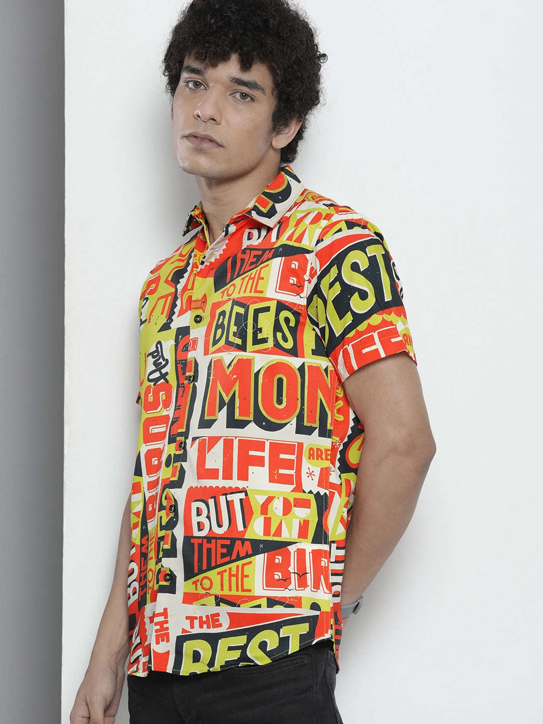 Shop Men Printed Shirt Online.