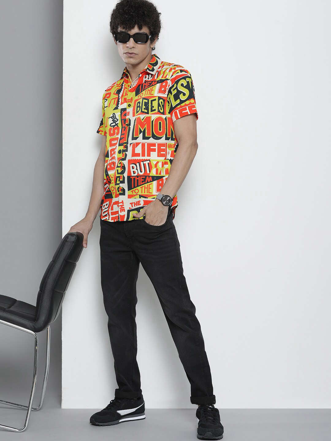 Shop Men Printed Shirt Online.