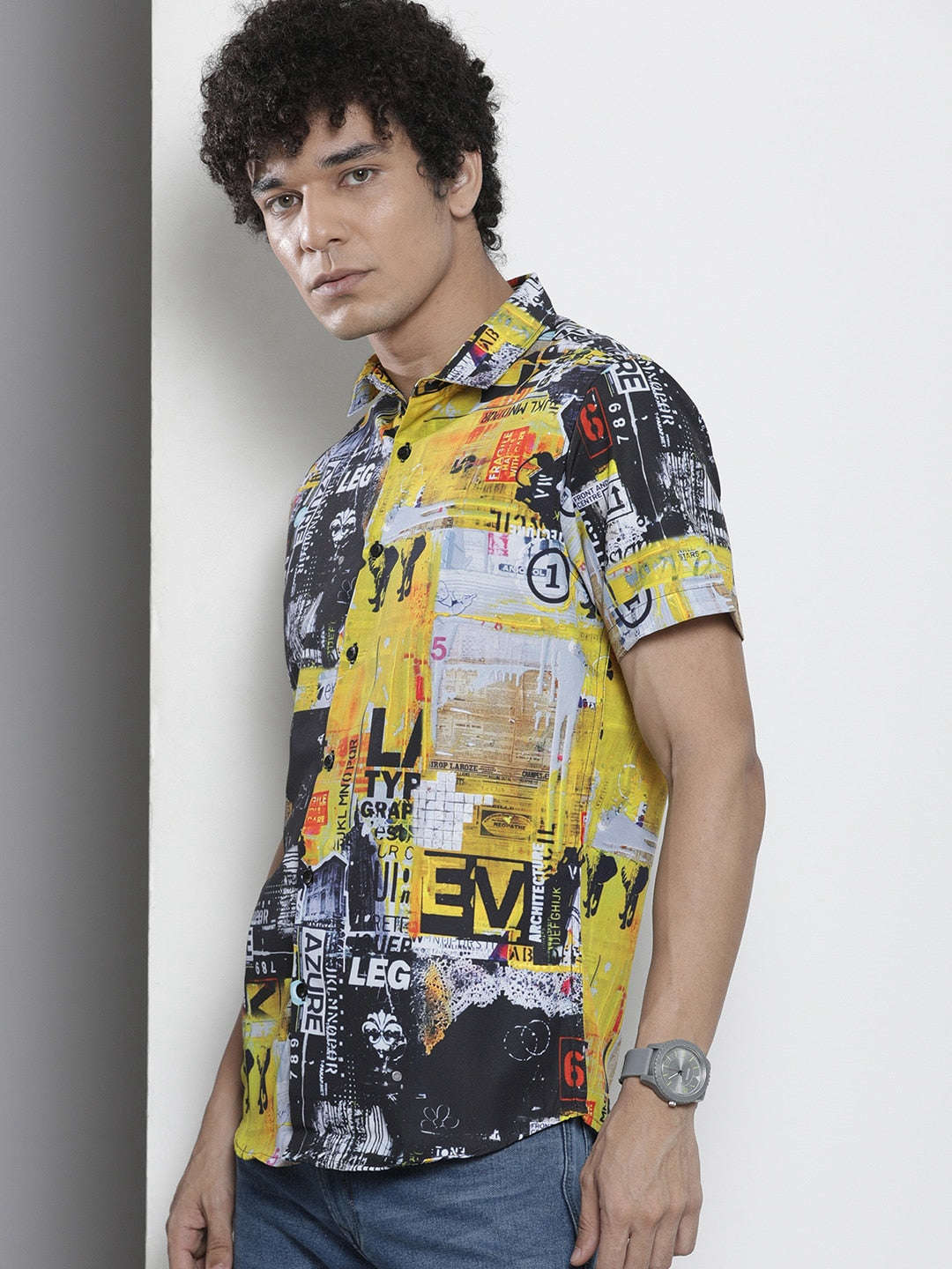 Shop Men Printed Shirt Online.