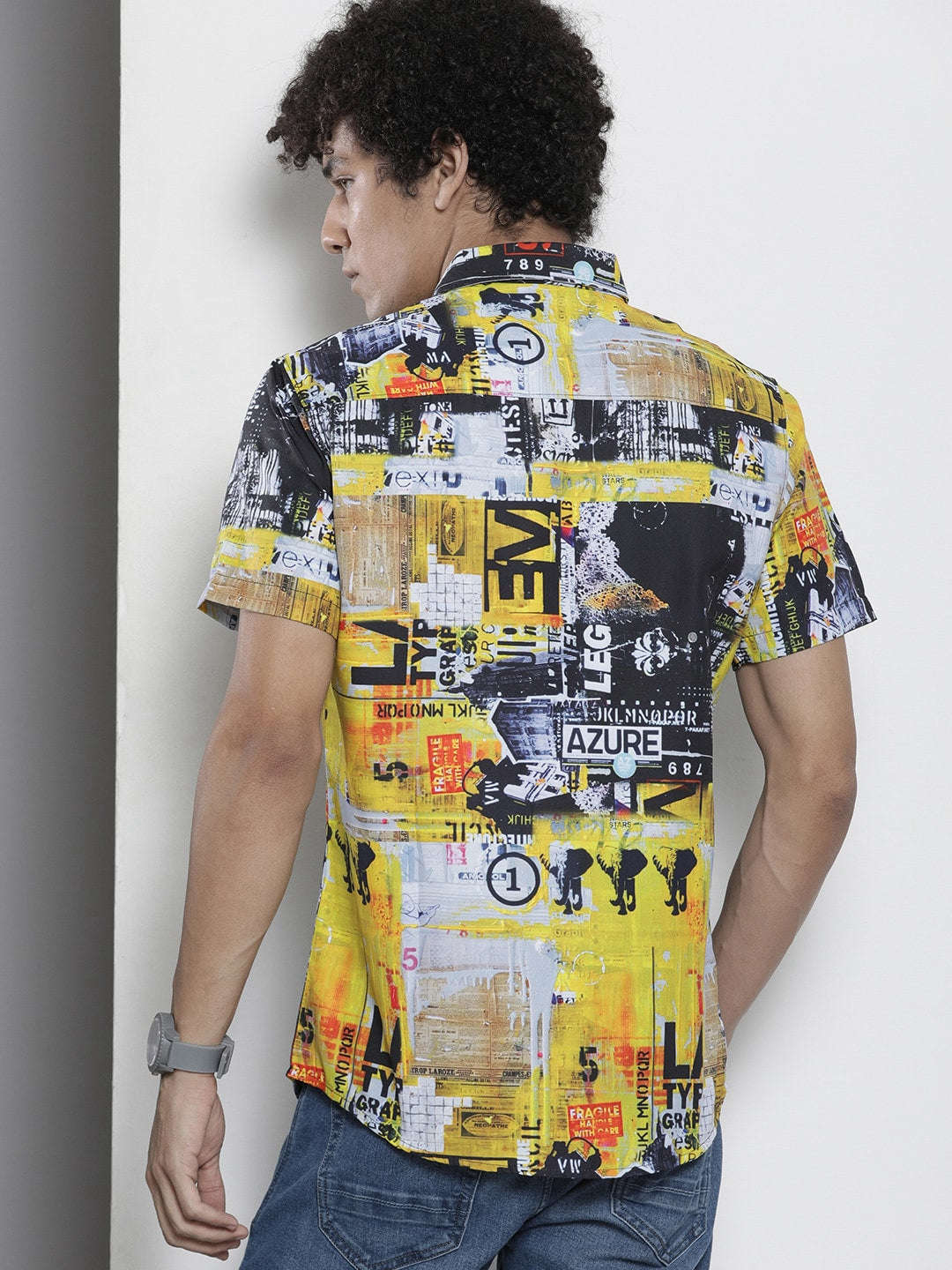 Shop Men Printed Shirt Online.