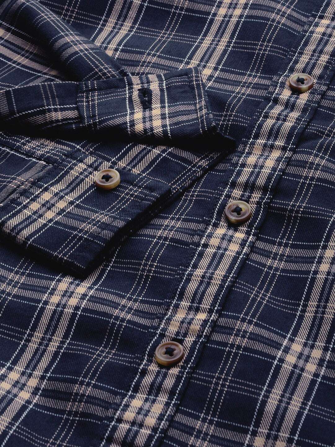 Shop Men Checked Shirt Online.