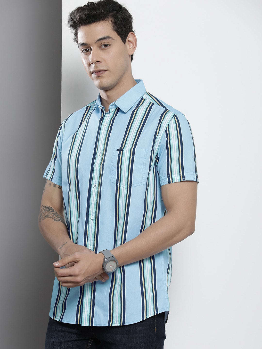 Shop Men Printed Shirt Online.