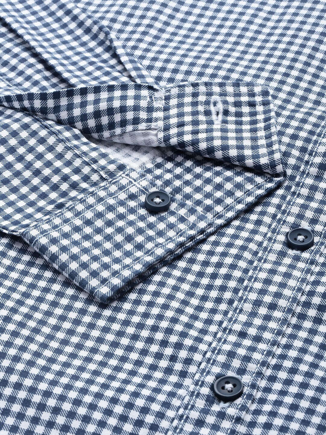 Shop Men's Checked Regular Fit Shirt Online.