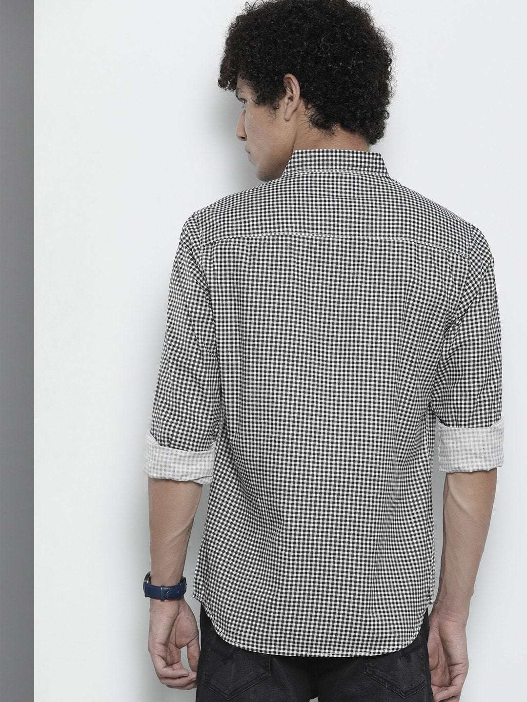 Shop Men Checked Shirt Online.