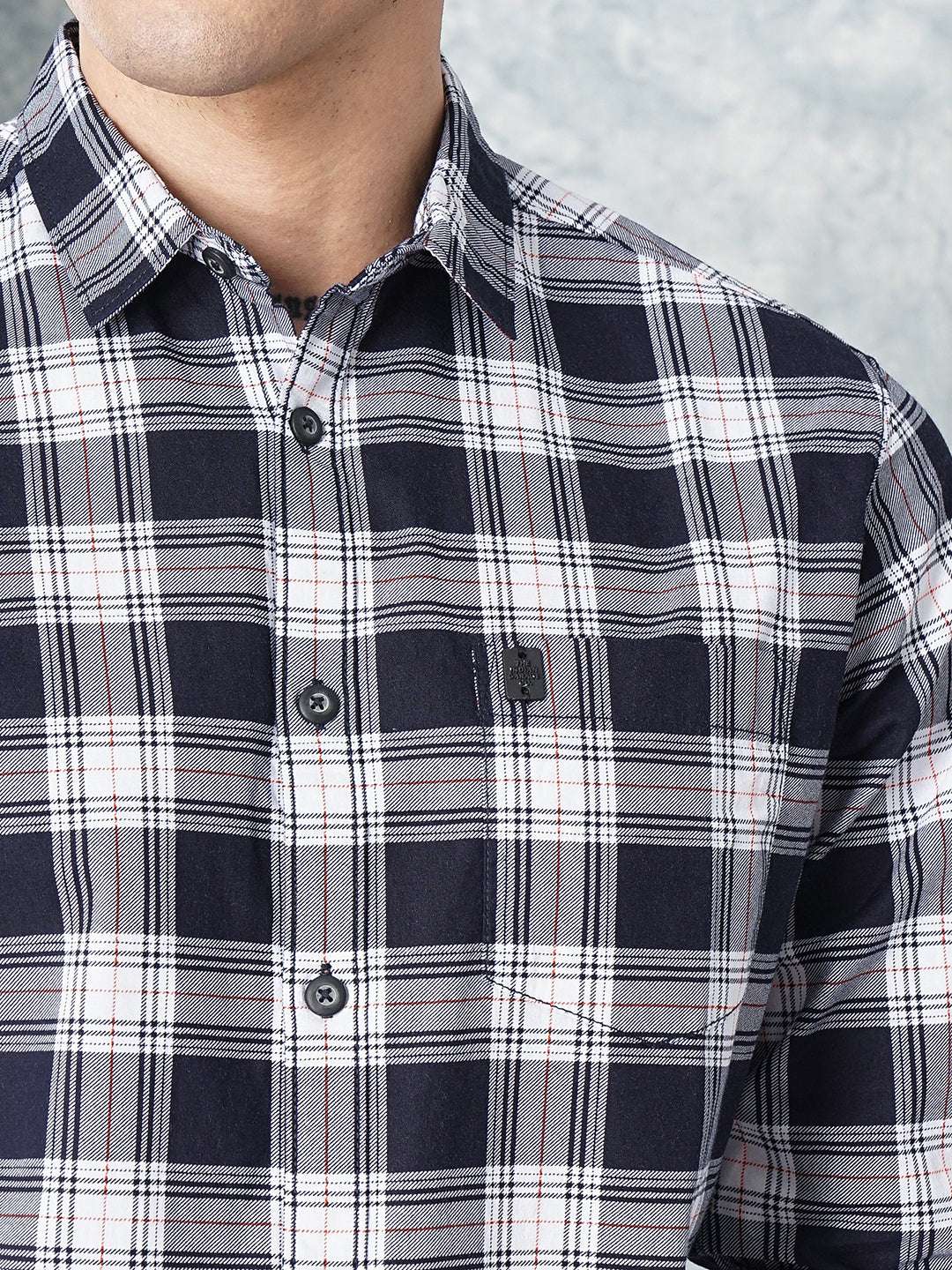 Shop Men Checked Shirt Online.