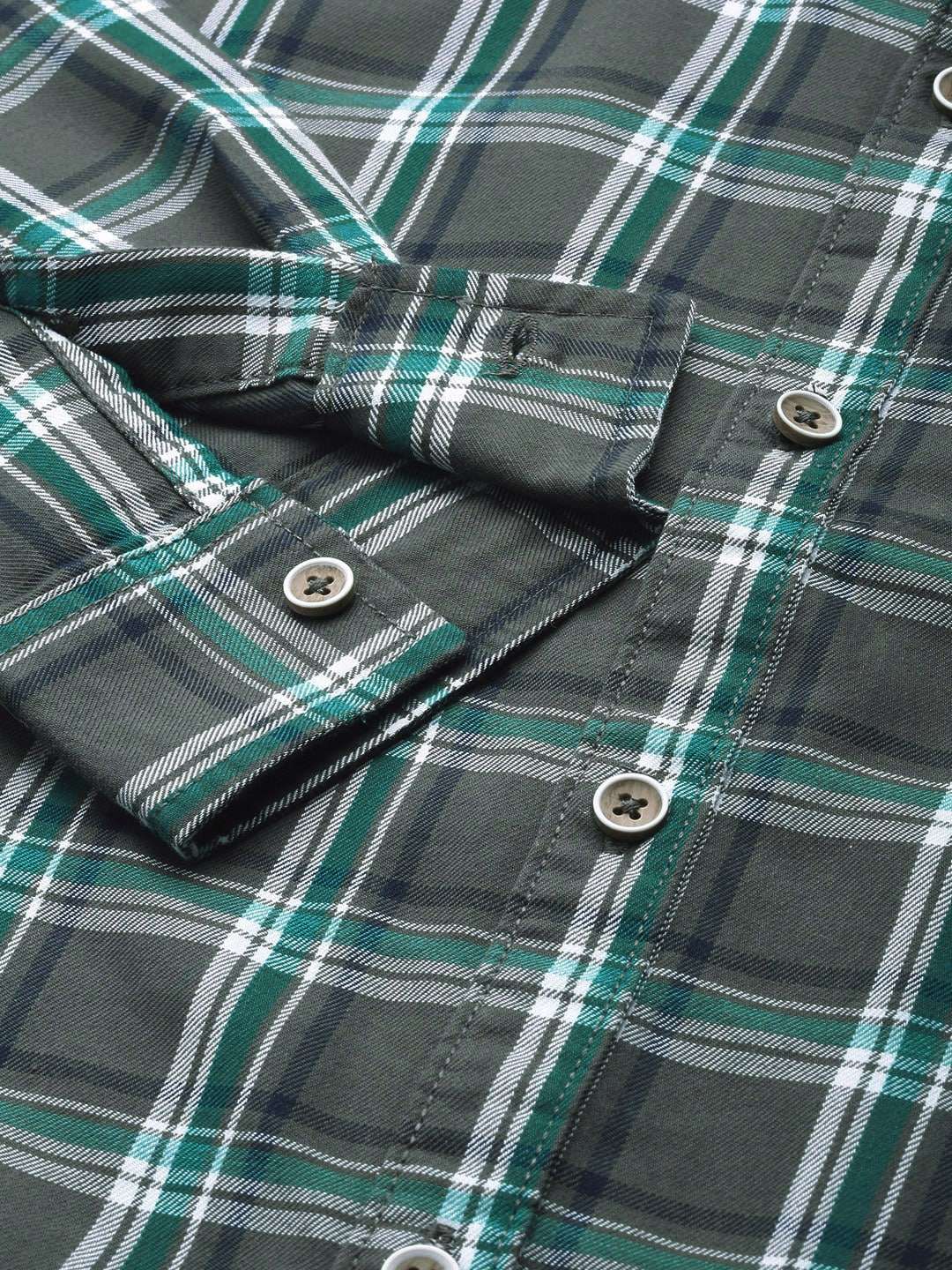 Shop Men Checked Shirt Online.