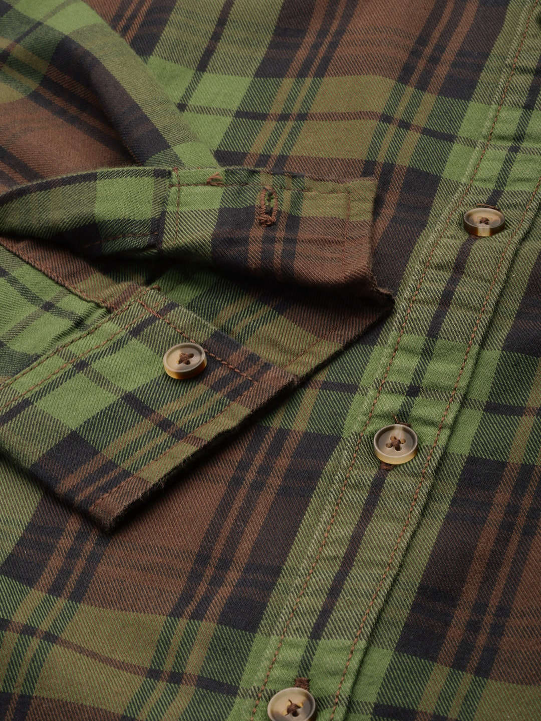 Shop Men Checked Shirt Online.