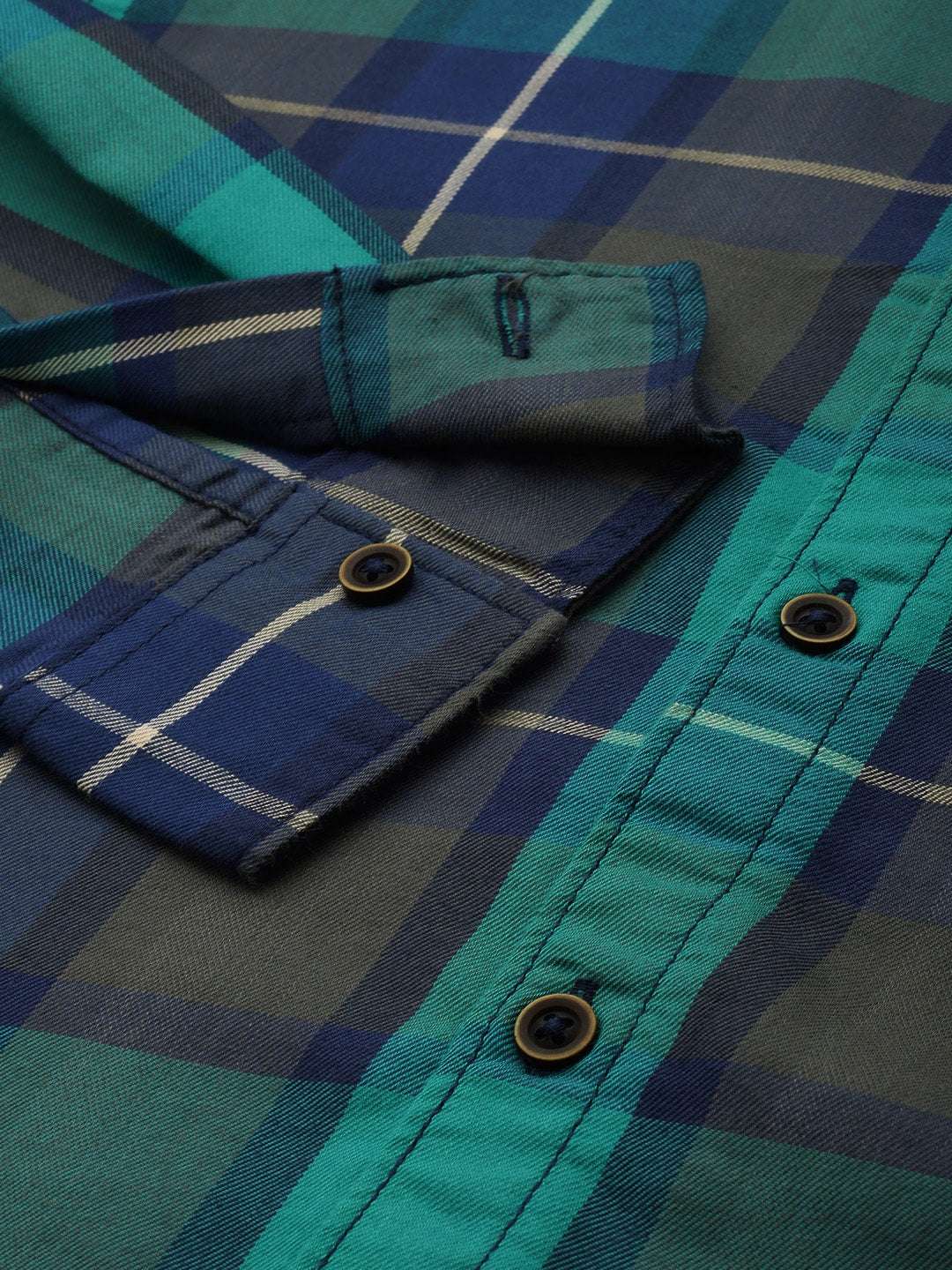 Shop Men Checked Shirt Online.