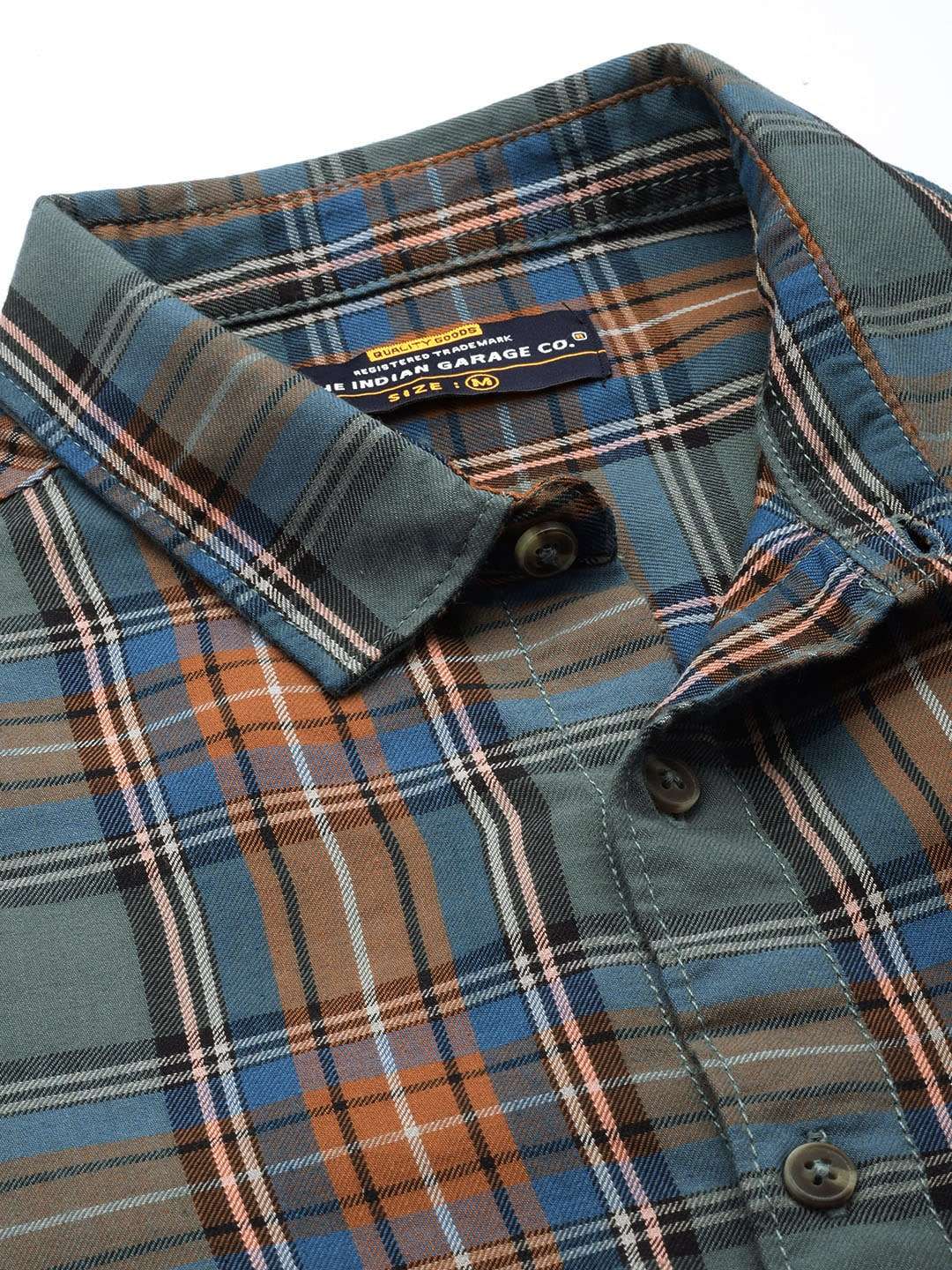 Shop Men Checked Shirt Online.