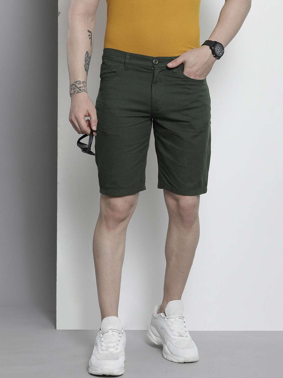 Shop Men Shorts, Men Five-Pocket Shorts Online.