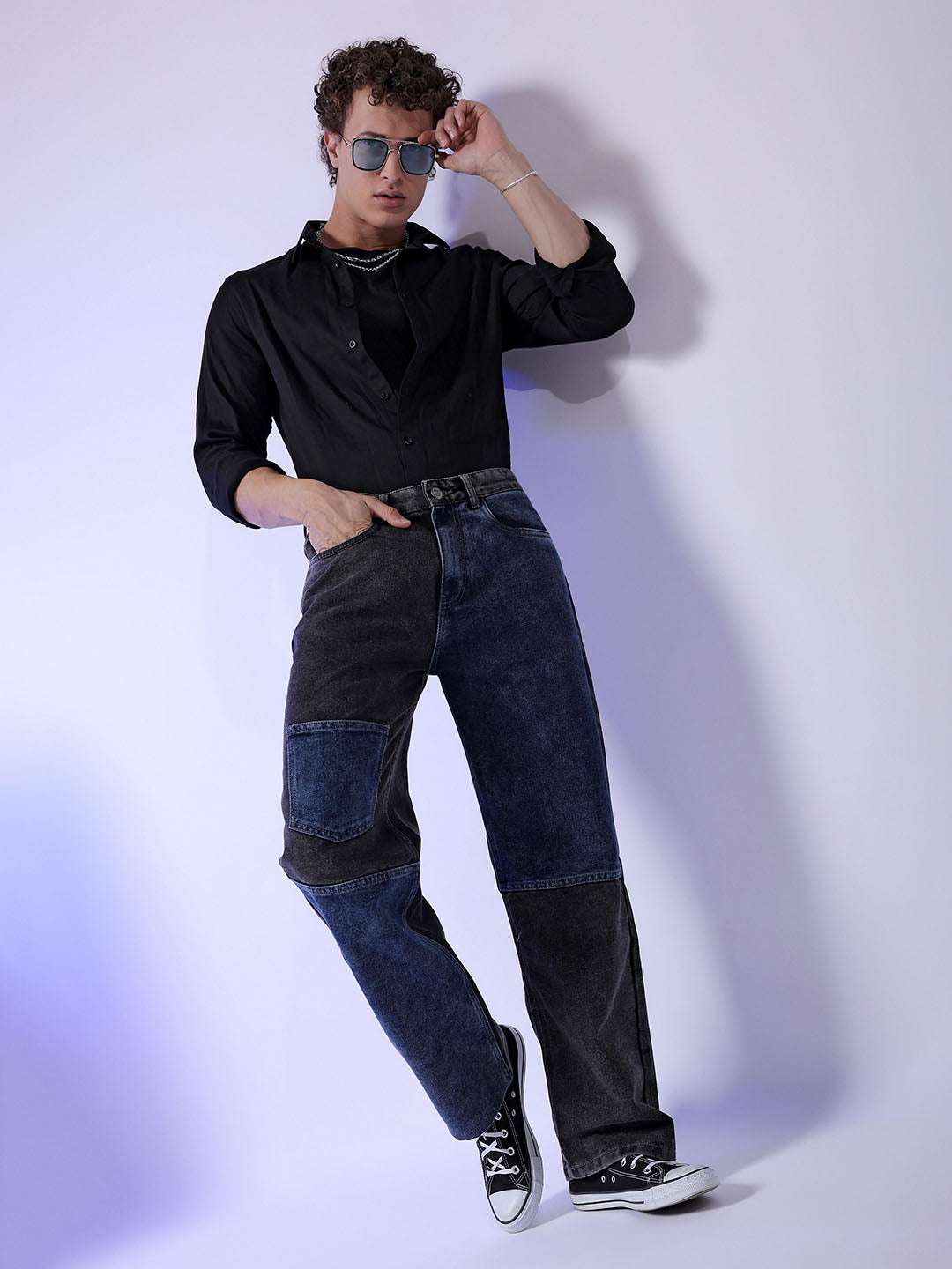 Shop Men Relaxed Fit Jeans Online.