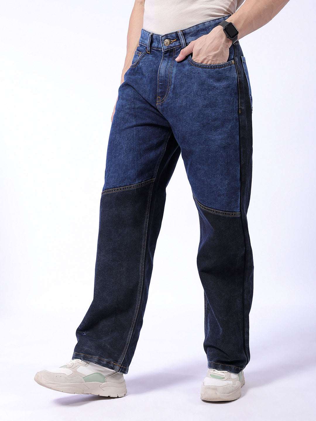 Shop Men Relaxed Fit Jeans Online.