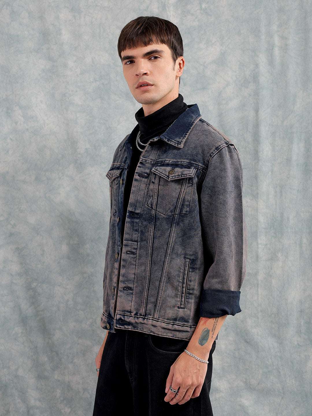 Shop Men Solid Jacket Online.