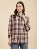 Shop Women Checked Shirt Online.