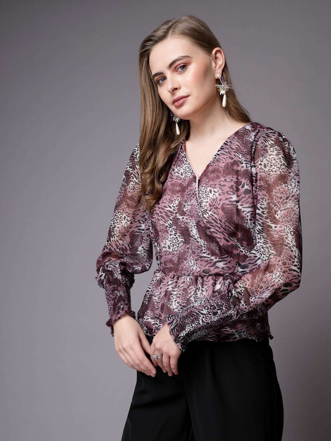 Shop Women Printed Top Online.