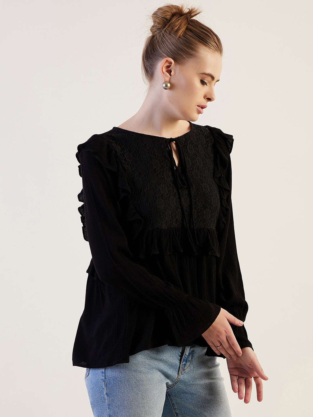 Shop Women Solid Top Online.