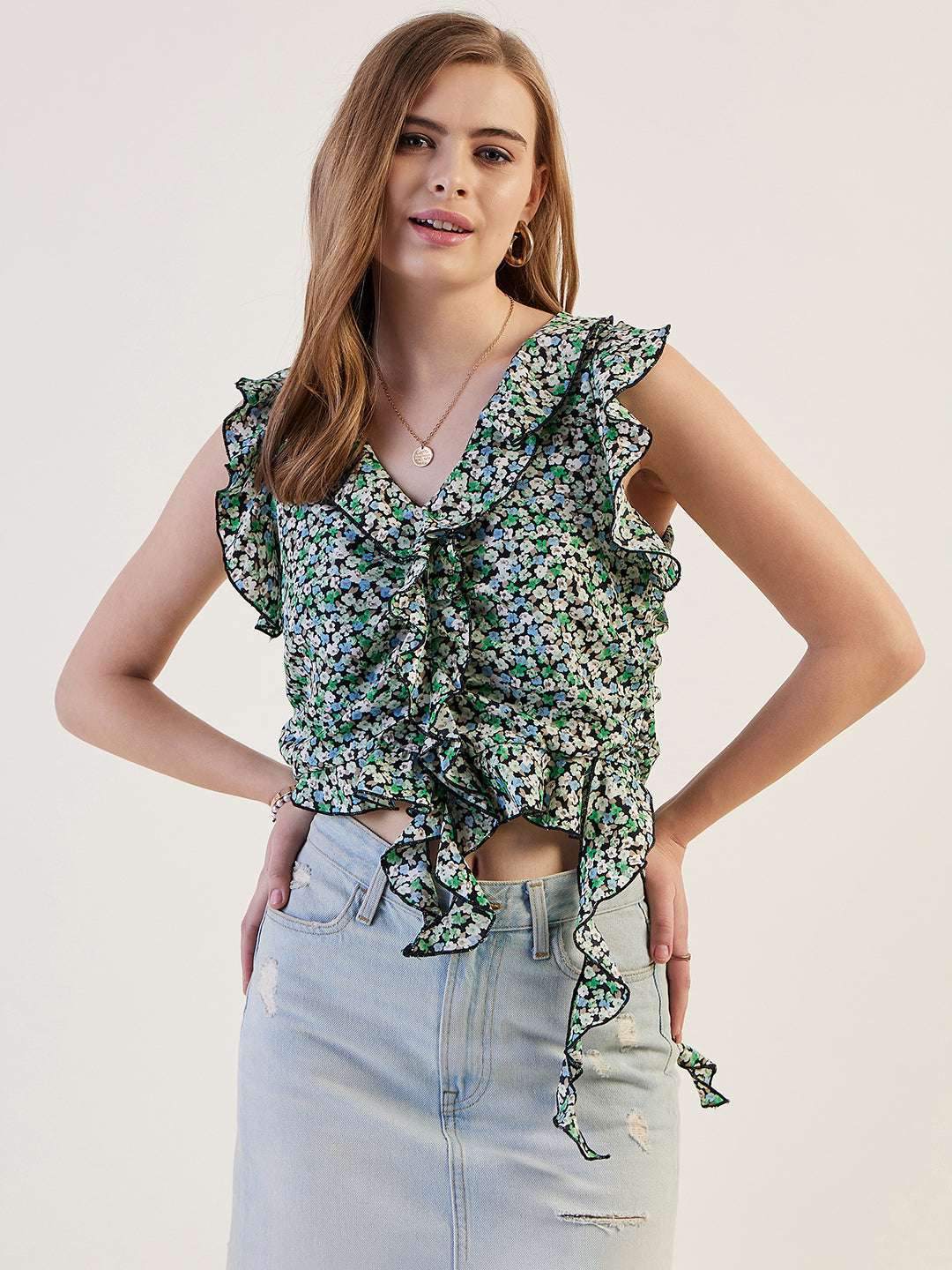 Shop Women Printed Top Online.