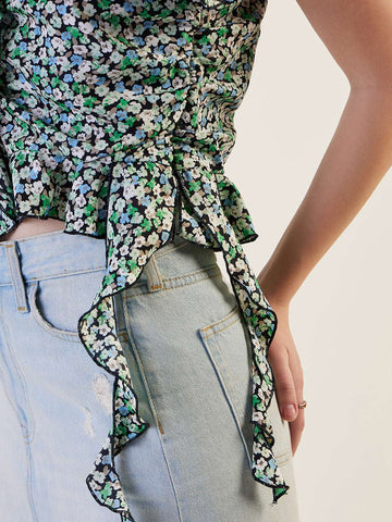 Shop Women Printed Top Online.