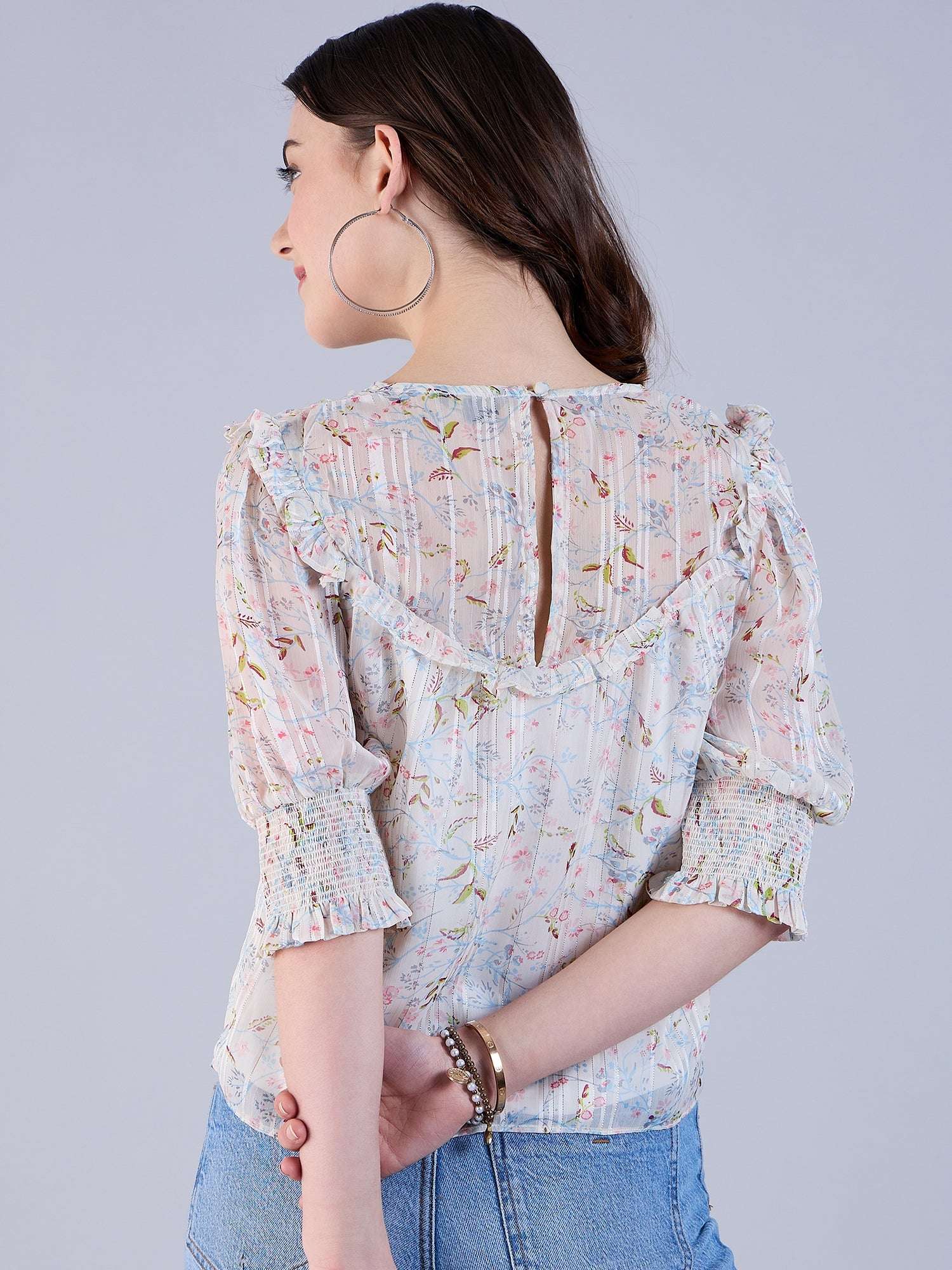 Shop Women Printed Top Online.