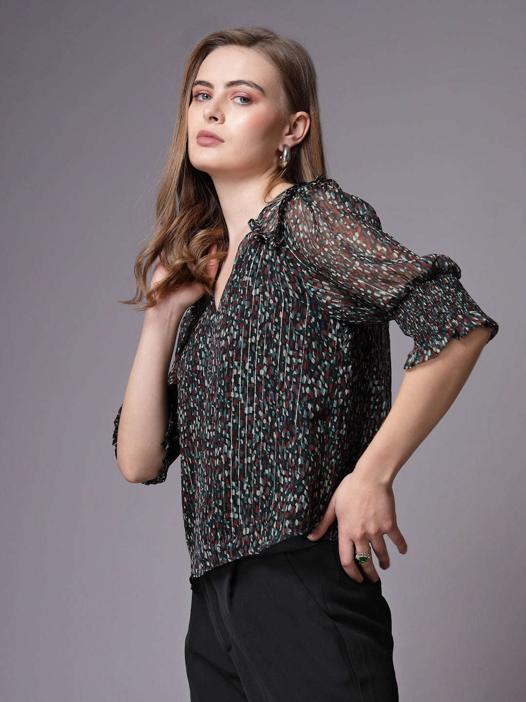 Shop Women Printed Top Online.