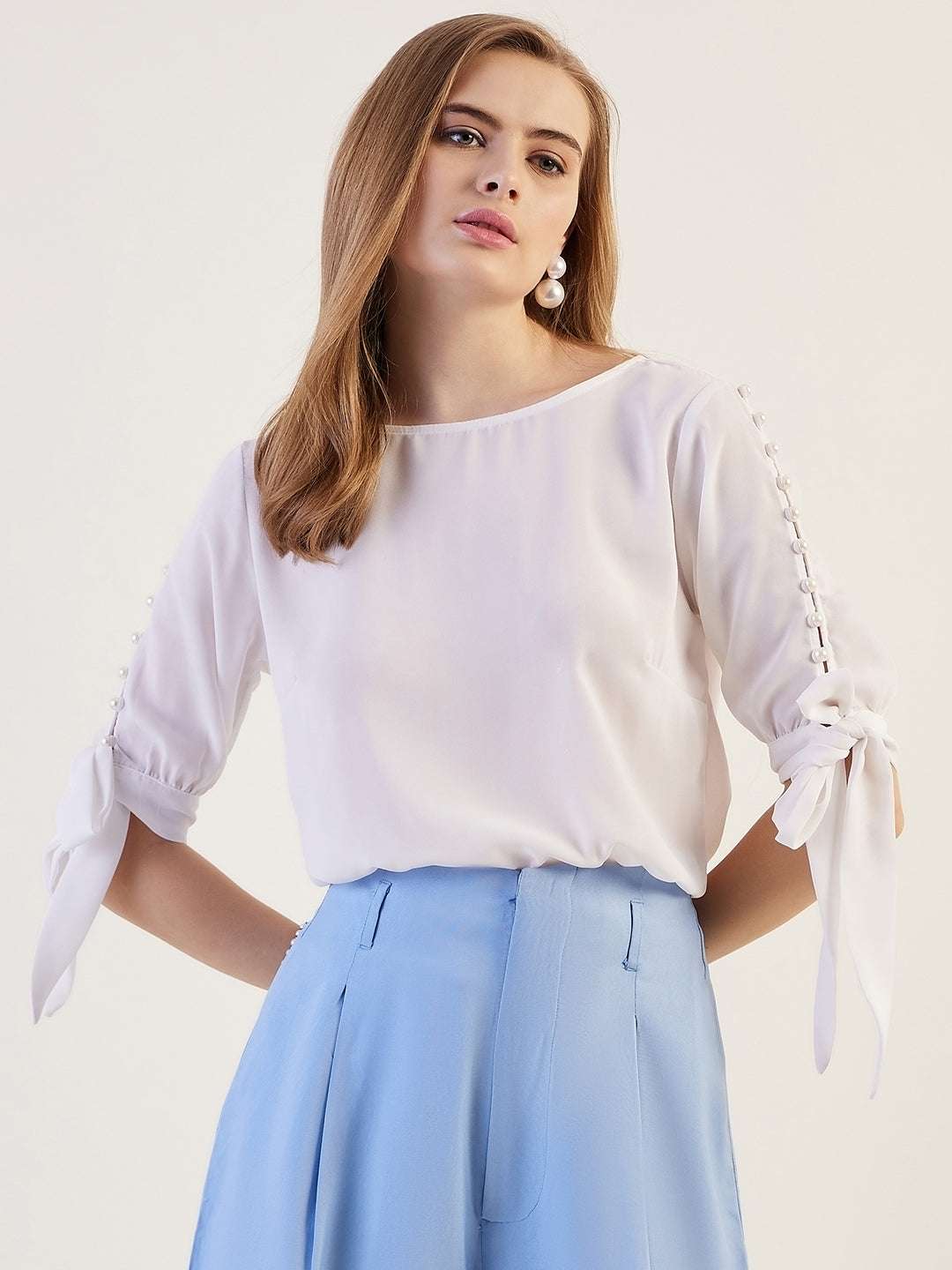 Shop Women Solid Top Online.