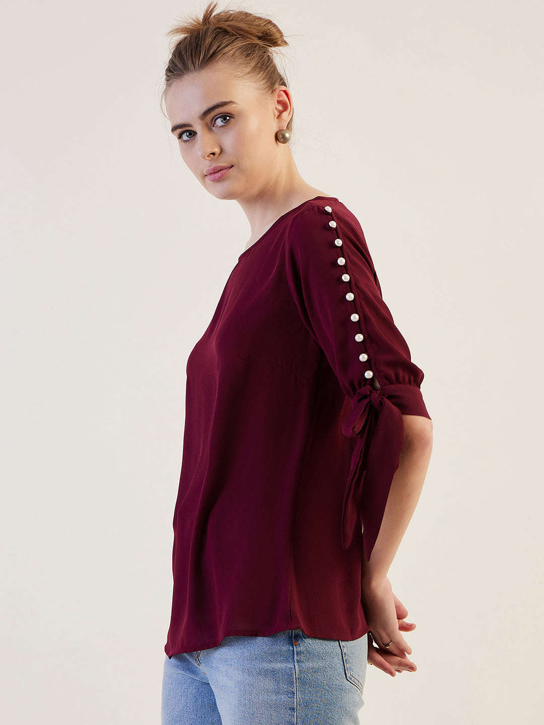 Shop Women Solid Top Online.