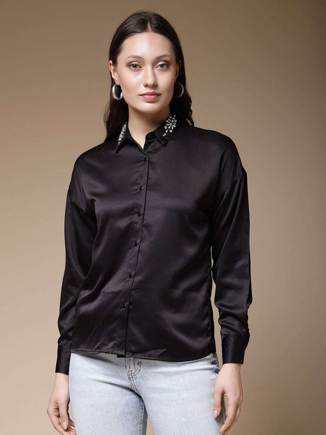 Shop Women Solid Shirt Online.