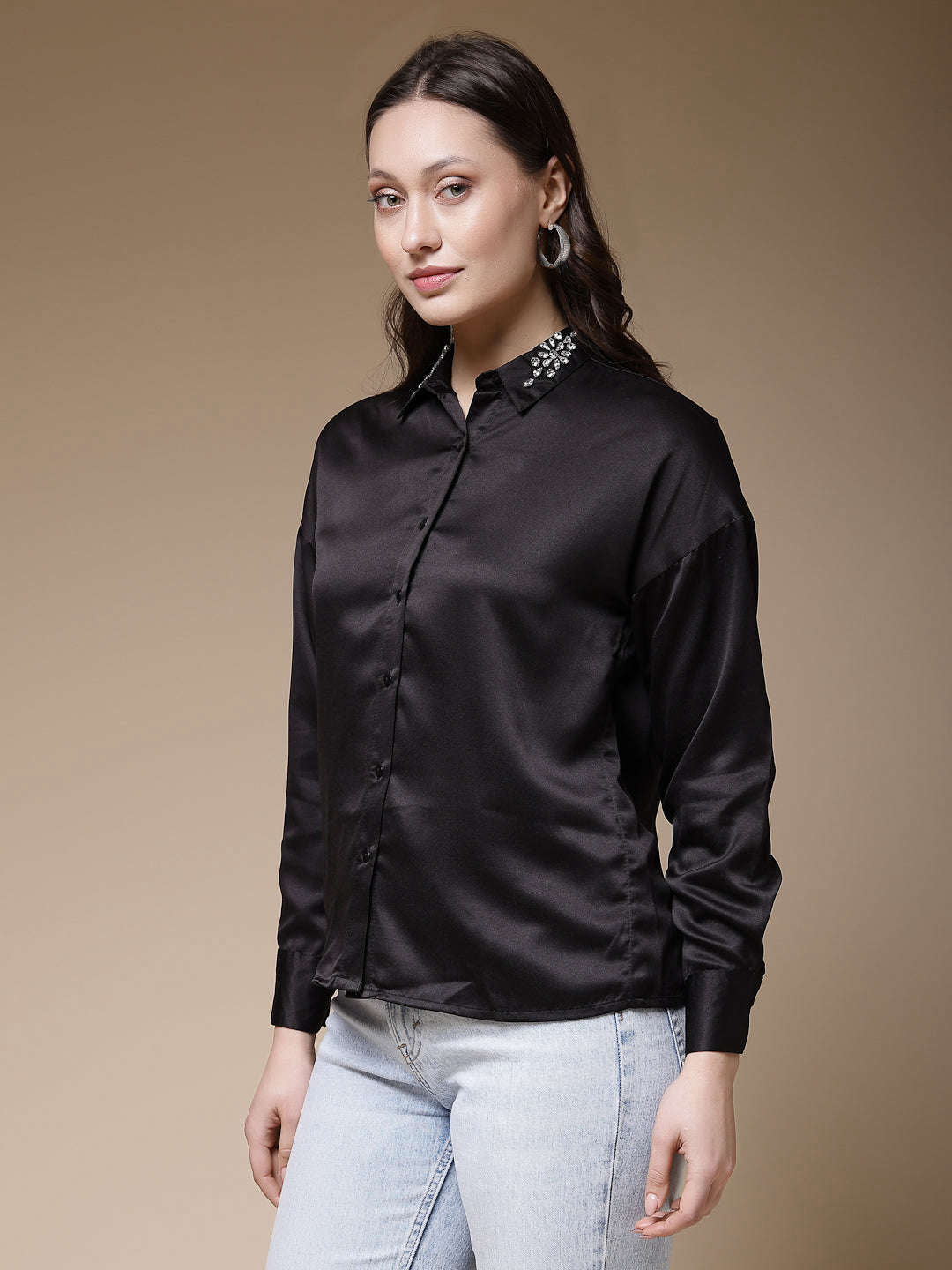 Shop Women Solid Shirt Online.