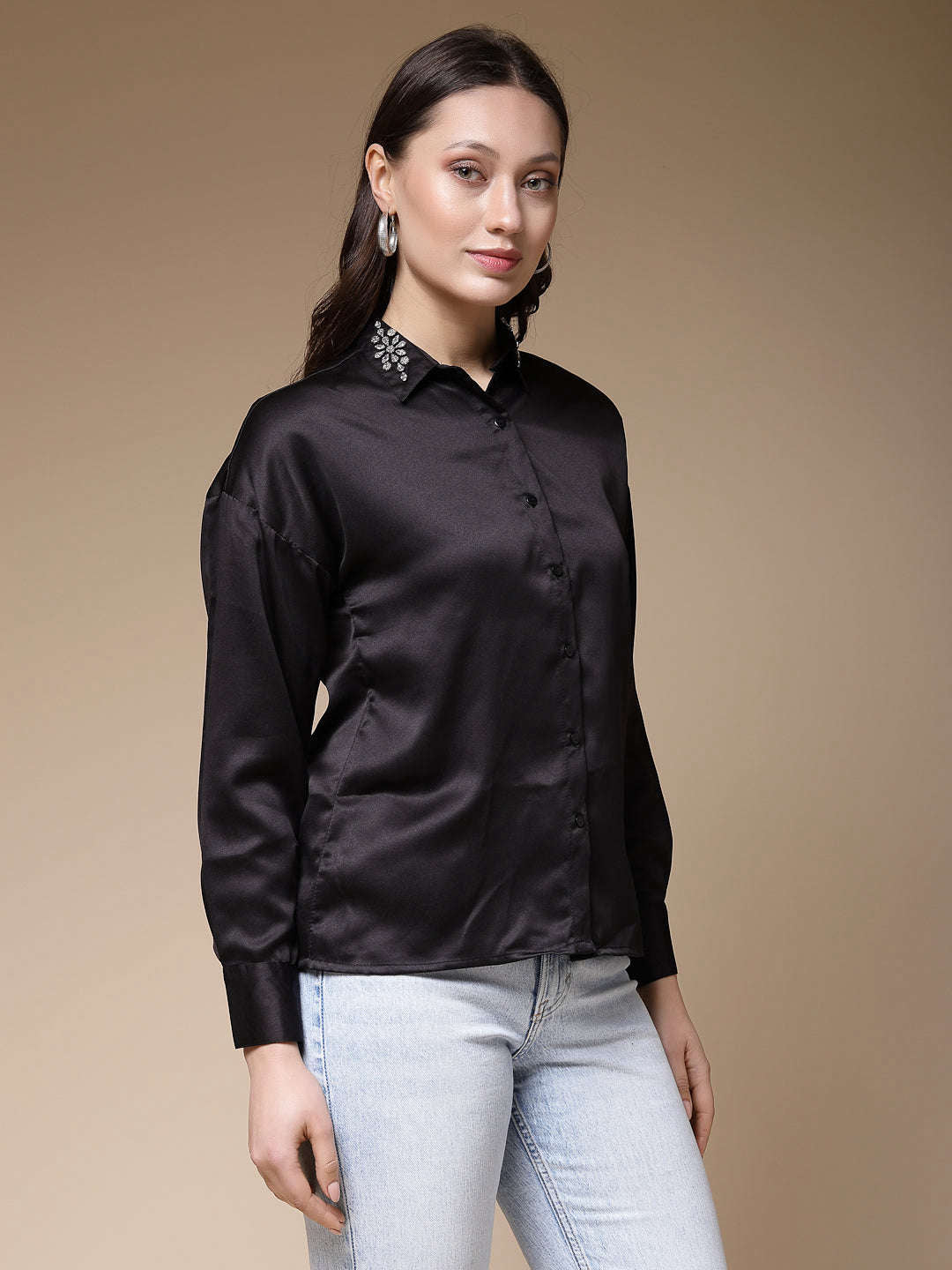 Shop Women Solid Shirt Online.