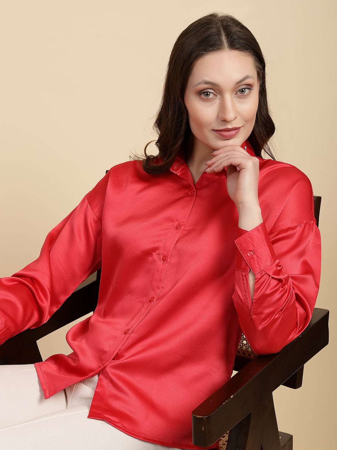 Shop Women Solid Shirt Online.