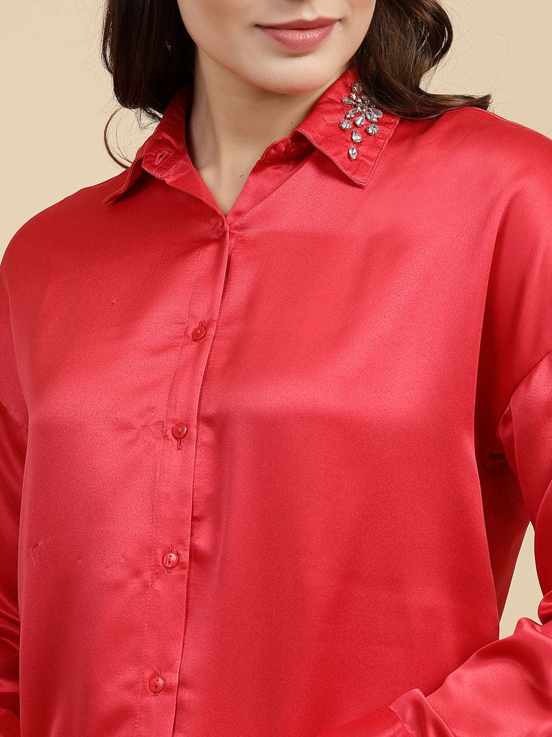 Shop Women Solid Shirt Online.