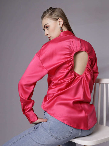 Shop Women Solid Shirt Online.