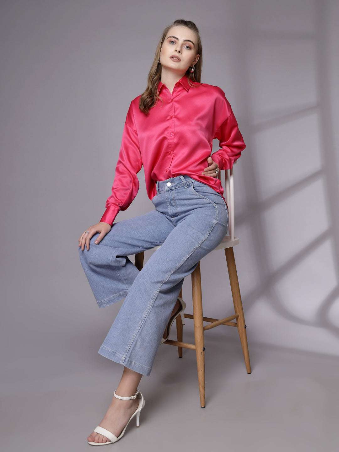 Shop Women Solid Shirt Online.