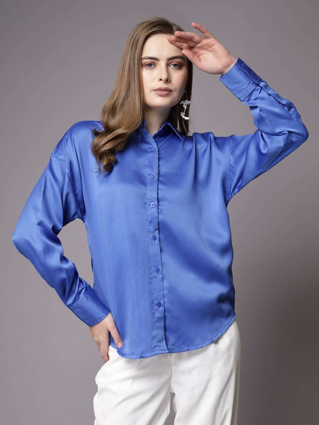 Shop Women Solid Shirt Online.