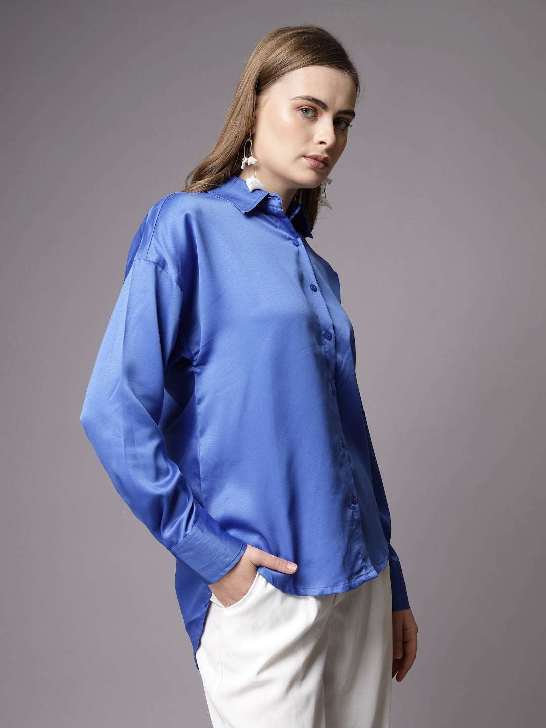 Shop Women Solid Shirt Online.