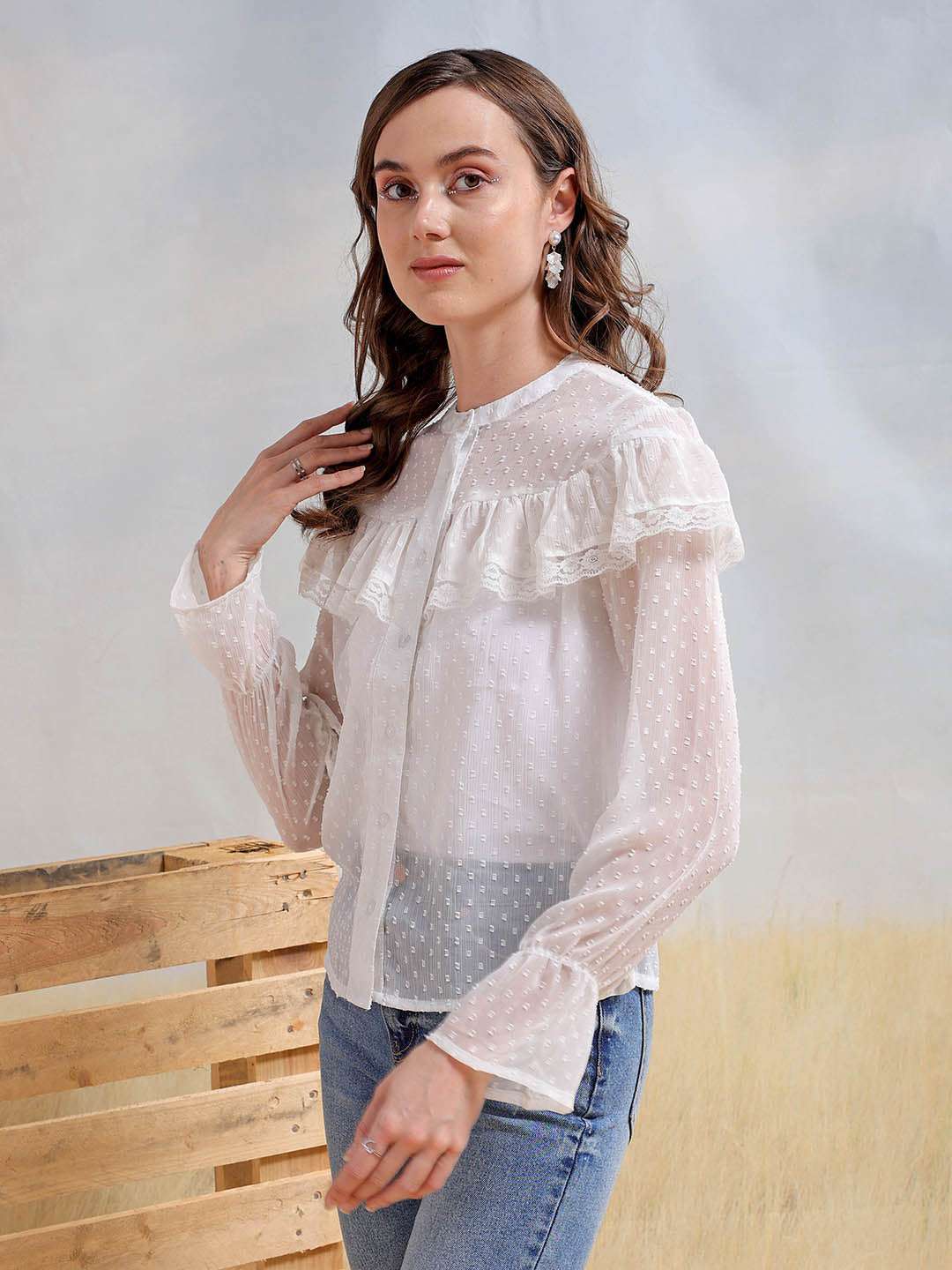 Shop Women Solid Shirt Online.