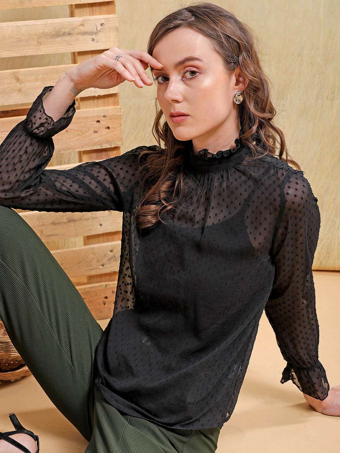 Shop Women Solid Top Online.