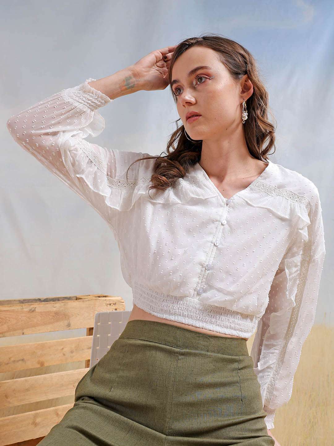 Shop Women Solid Top Online.