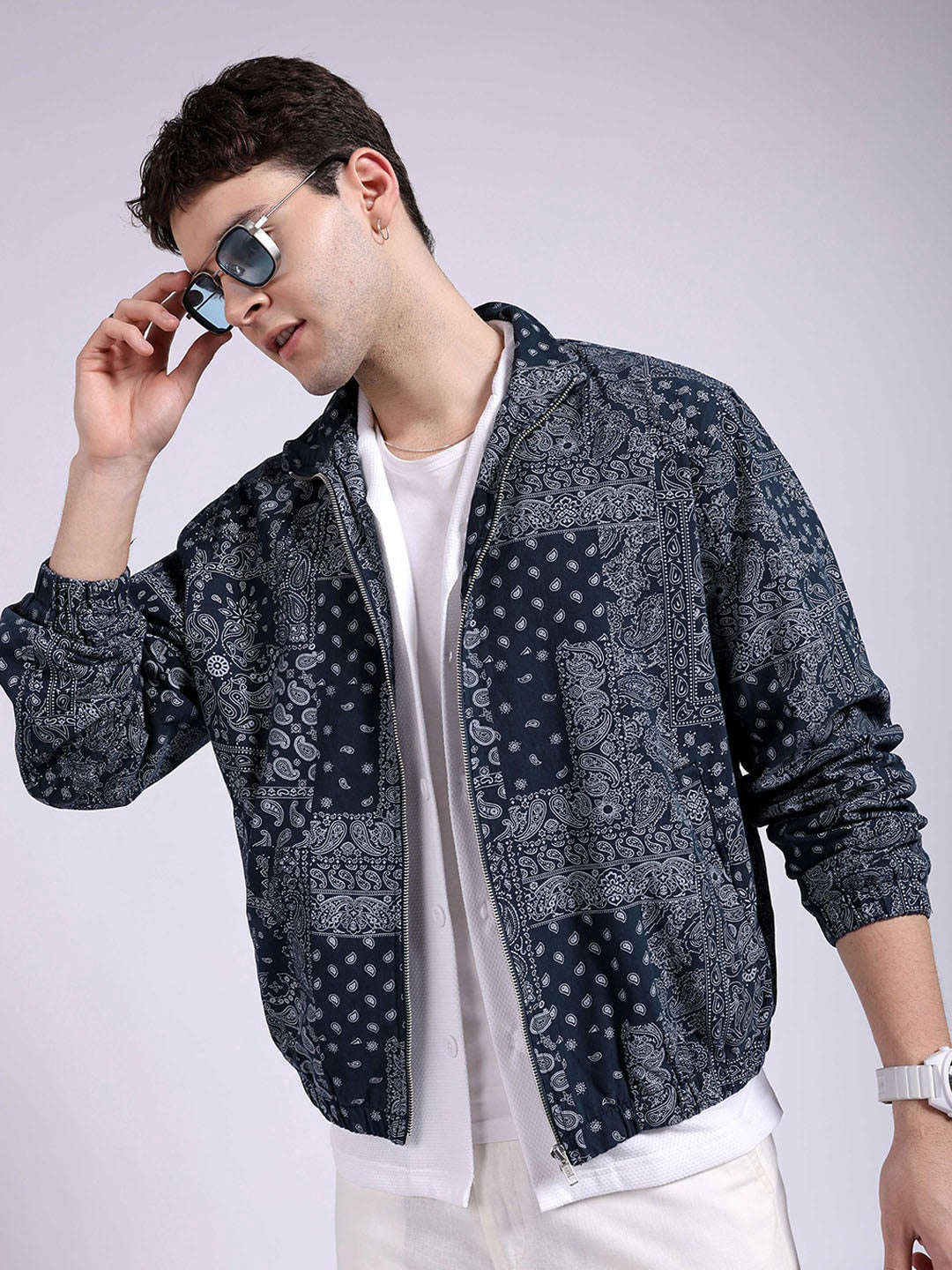 Shop Men Printed Jacket Online.