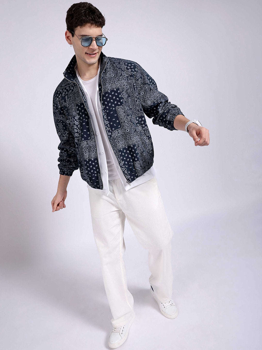 Shop Men Printed Jacket Online.