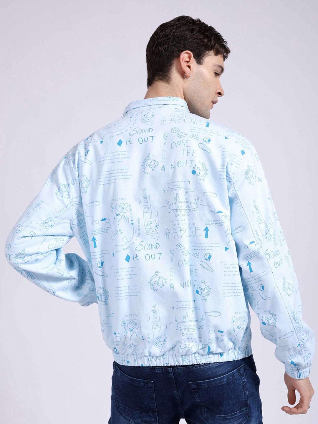 Shop Men Printed Jacket Online.